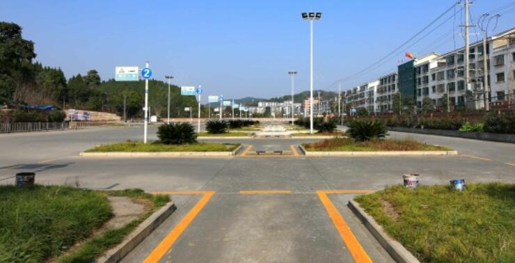 绵阳富乐驾校训练场